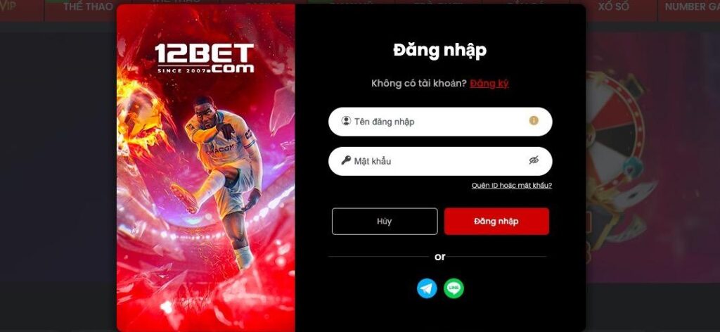 Quy trình đặt cược thể thao điện tử tại 12BET