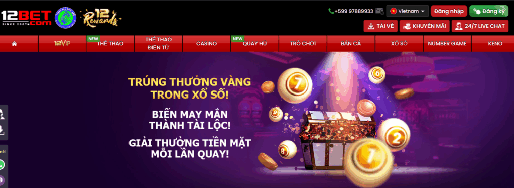 12bet Xổ Số