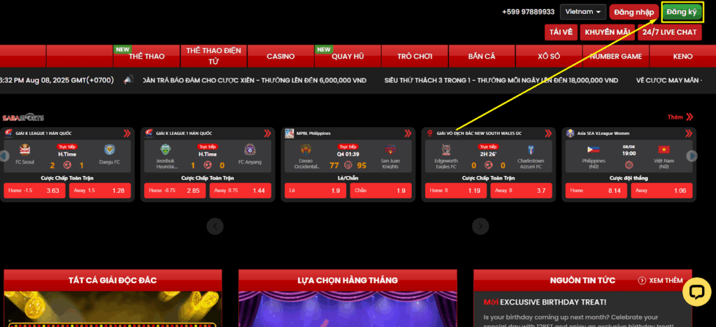  Đăng Ký 12BET